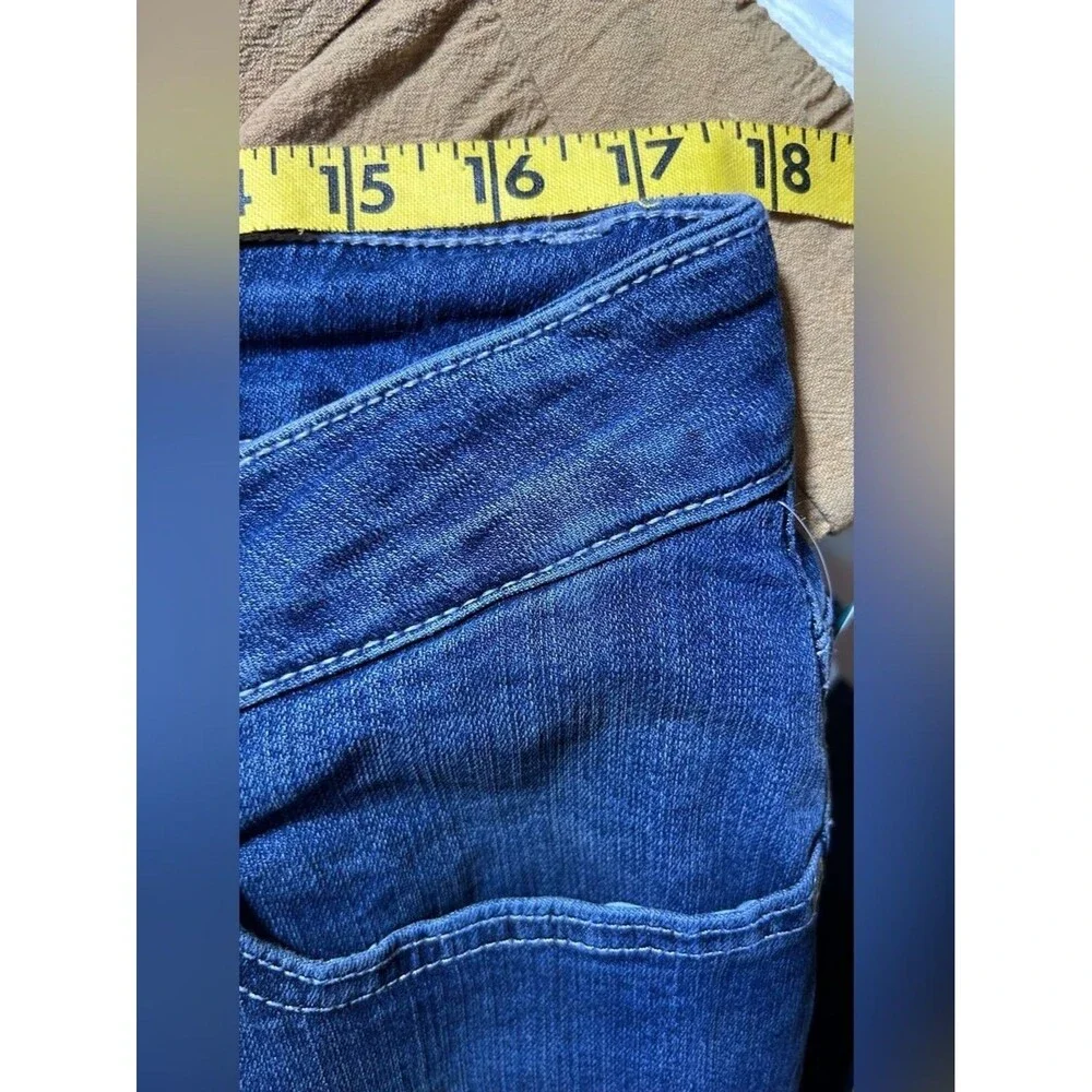 Maurice’s Short High Rise Curvy Women’s Jeans Straight NWT Dark Blue Size 16